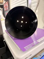 Slower drainage, smaller and less holes .4mm nozzle