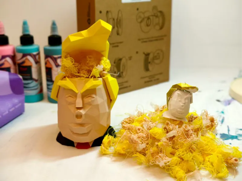 没有人比我更懂垃圾！ 人像桌面垃圾桶