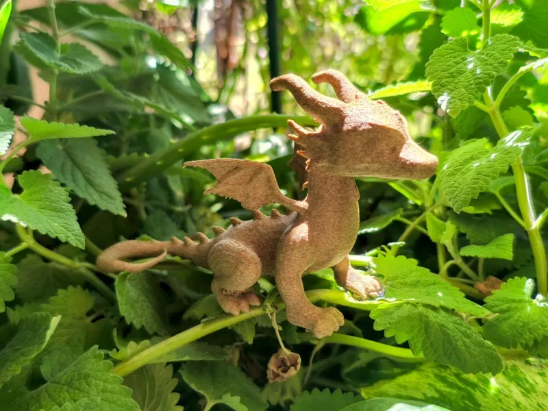 Mini garden dragon
