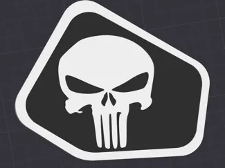 Indian Scout Rahmen Abdeckung SKULL