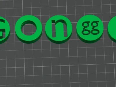 lettered gonggi set