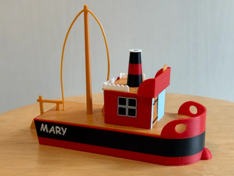 Mary the ship - Rasmus Klump