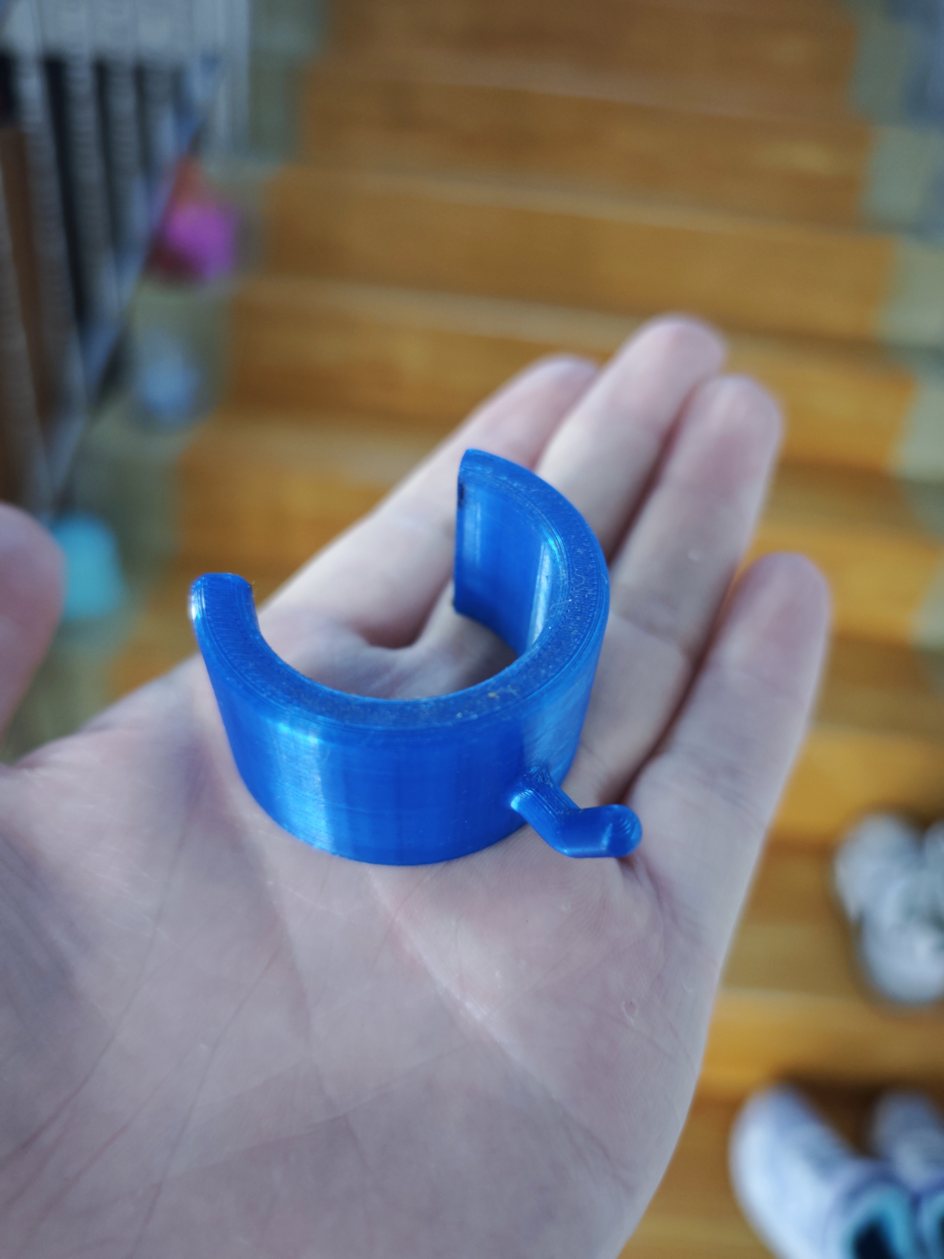 Miniatura 2 do modelo 3D 圆管用挂钩