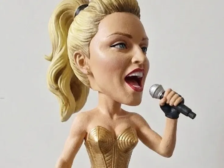 Madonna, the queen of pop. 