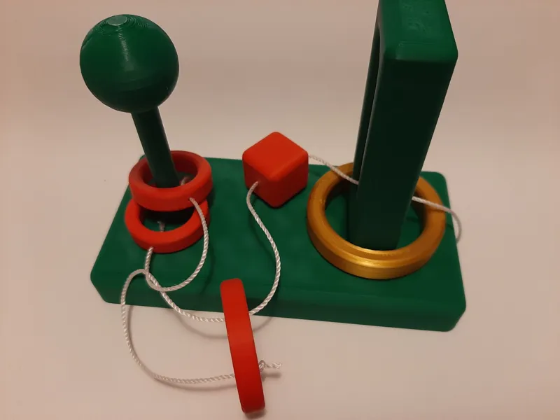 Ring- und Seil-Rätsel