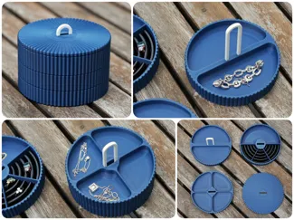 Elegant Nested Jewelry Box