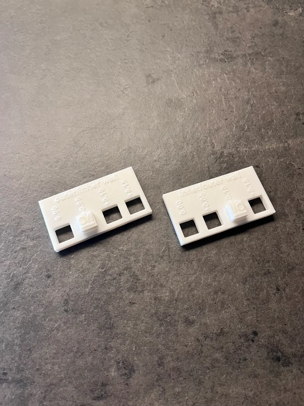 Tolerance test + inner/outer & outer/inner wall - Free 3D Print Model ...