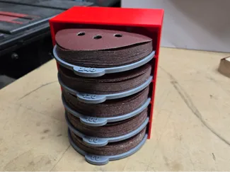 5 Inch Orbital Sandpaper Holder BLANK