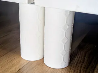 IKEA Besta Fuß 117 mm - Aufnahme IKEA-Drehteller 