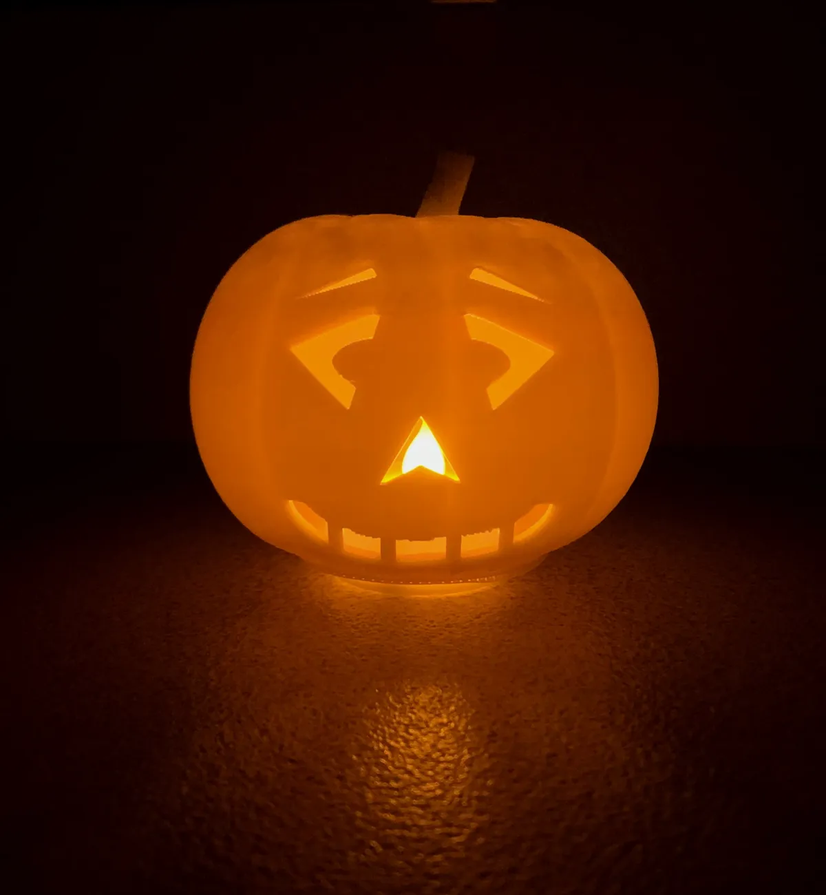 Citrouille d'Halloween lumineuse