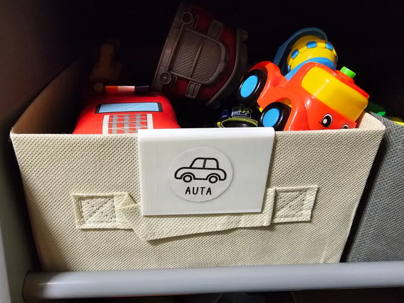 Label on the box