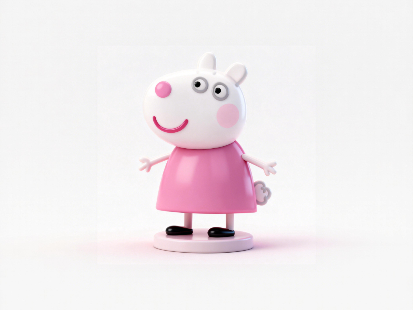 小羊苏西-小猪佩奇peppapig-儿童过家家涂色玩具