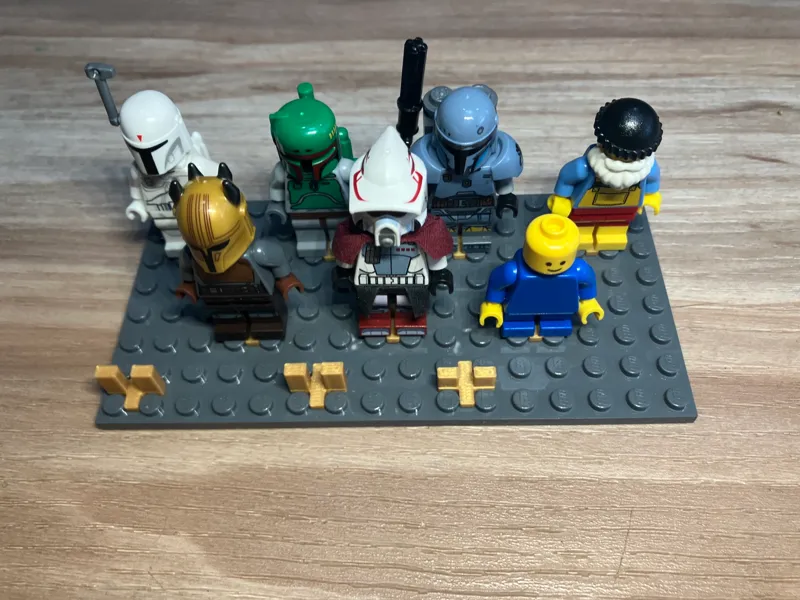 Brick LegΟ Minifigure Display Pegs