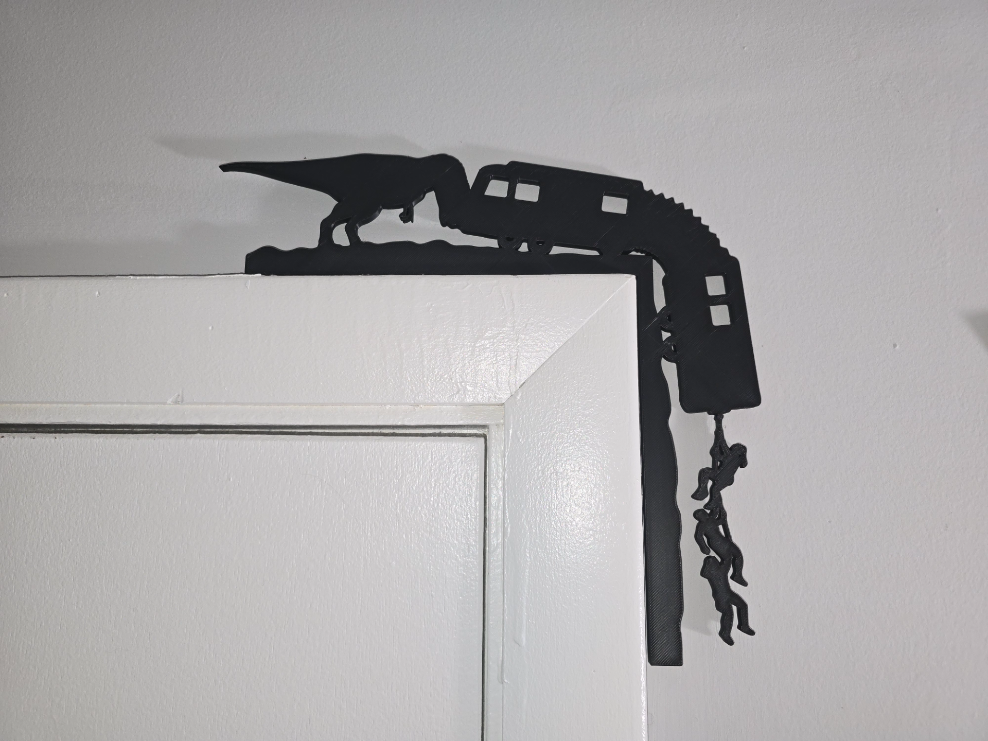 Lost World Cliffhanger Door Topper