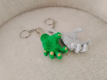 Llavero: Keychain-Zombie hand (High details) — vista de referencia 5