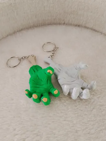Llavero: Keychain-Zombie hand (High details) — vista de referencia 2