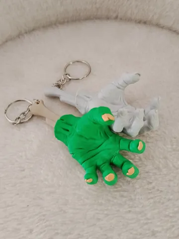 Llavero: Keychain-Zombie hand (High details) — vista de referencia 3