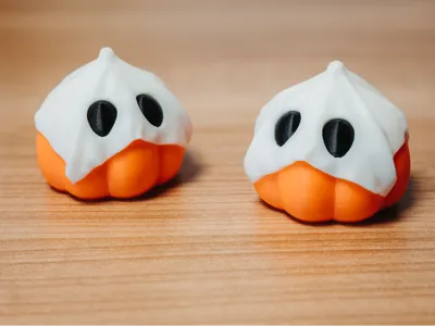 Cute Pumpkin Ghost