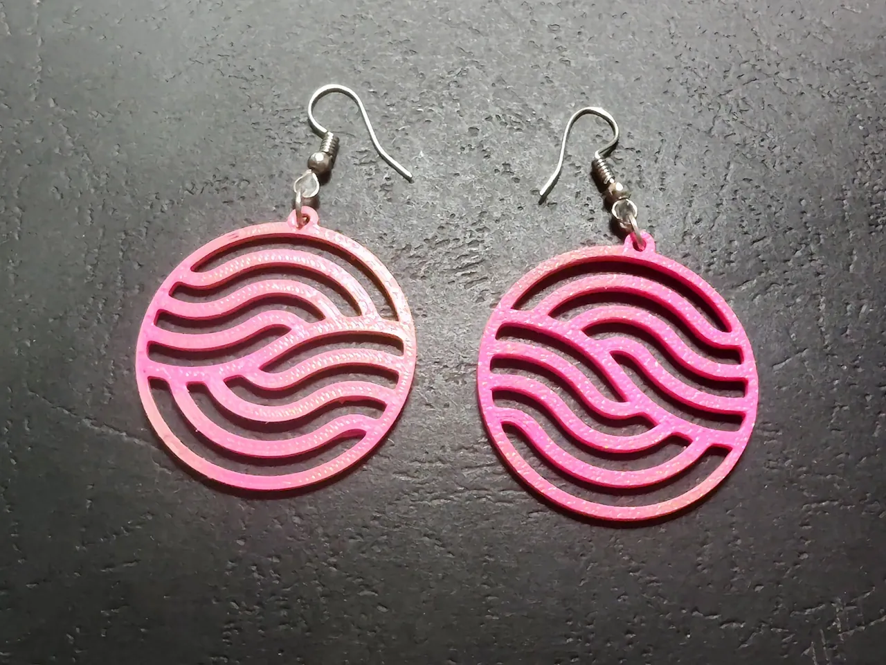 Waveball Sigil Earrings view 3