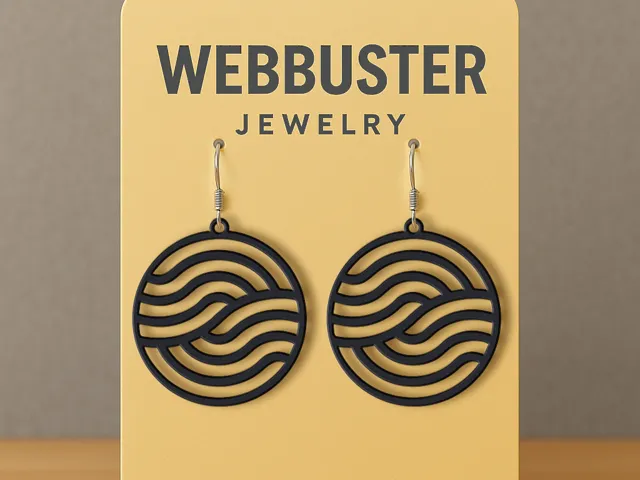 Waveball Sigil Earrings