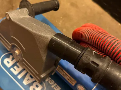 Nilfisk Attix to Baier Dust Extraction Adapter