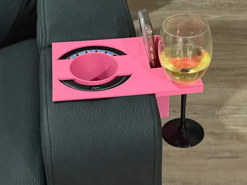 Wife Wine Glass Tray Universal Cup for Lounge