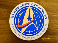 Starfleet Command Coaster - 0.2mm hotend nozzle