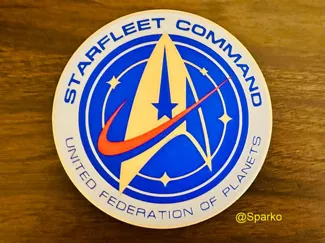 Star Trek Ports of Call: Starfleet Command Coaster