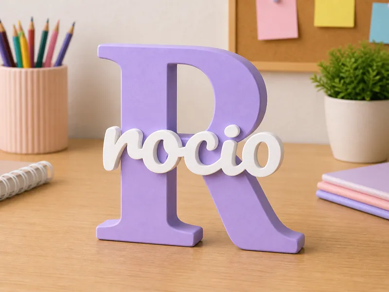 Nombre decorativo Rocio NO AMS