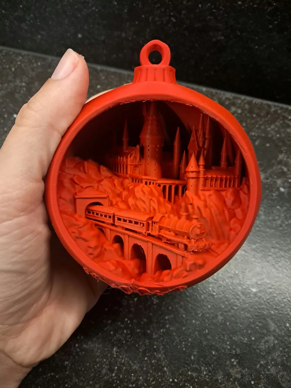 Harry Potter Christmas ball - Free 3D Print Model - MakerWorld