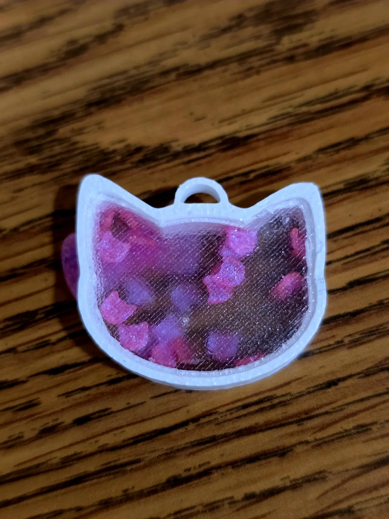 3D Hello kitty window Earrings/keychain view 2