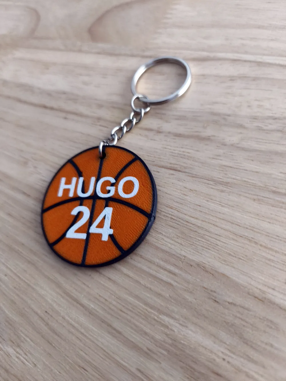 Personalized basketball keychain name and number - Free 3D Print Model ...