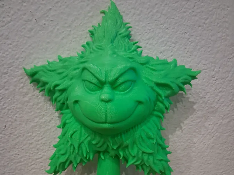 Weihnacht Grinch Stern