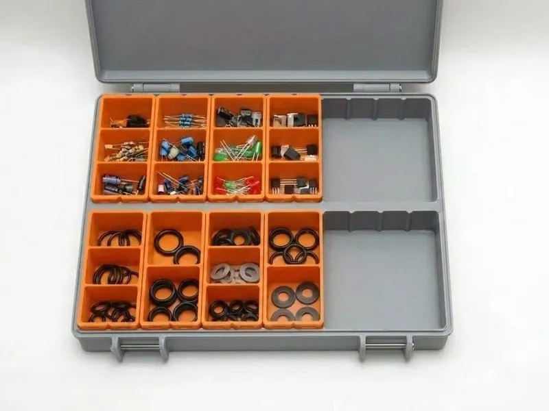 Rugged Box with Modular Slots / NO AMS