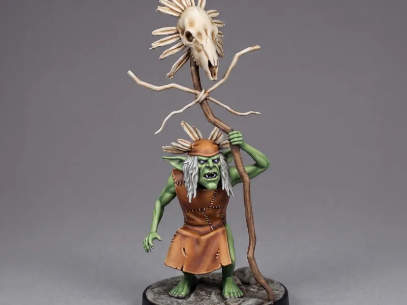 Fuling shaman - Plains - Valheim 3D Print Mini