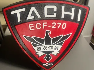 The Expanse MCRN Tachi Logo Lightbox