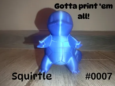 Squirtle singlecolor. #0007
