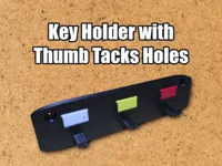 Key Holder without holes (For Tape)