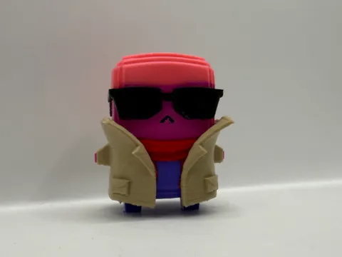 Letrero o emblema decorativo: Fortnite Jonsey Sprite — referencia de MakerWorld