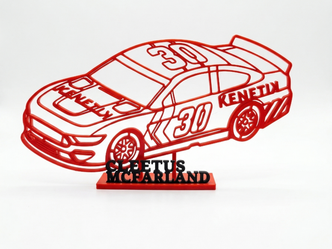 Cleetus Mcfarland Kenetik Race car