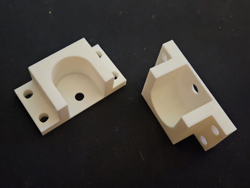 Clothes rail holders, Rail brackets.