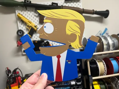 Trump South Park Coaster