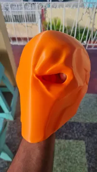 Masque Deathstroke (Batman: Arkham Origins) avec pièce arrière — photo 1