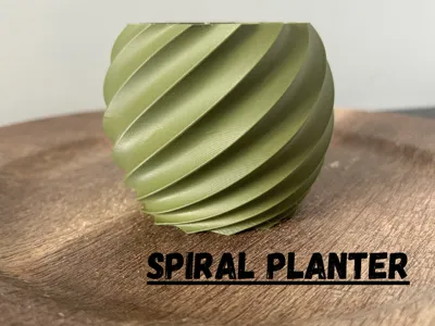 Ultimate Spiral Plant Pot