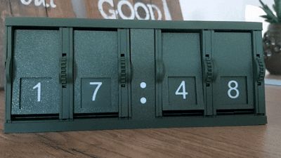 Sliding Tile Clock