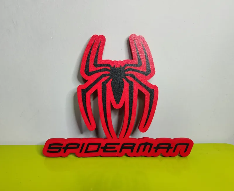 Spiderman - Logo Letrero.
