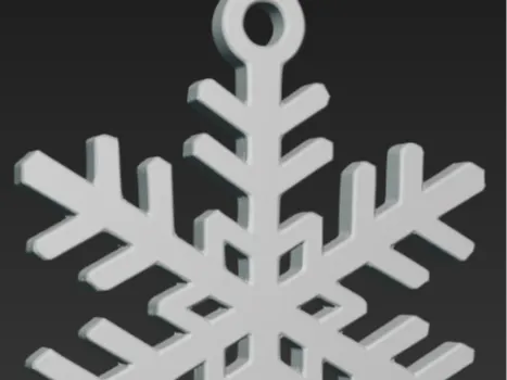 snowflake by Angel MakerWorld: Download Free 3D Models