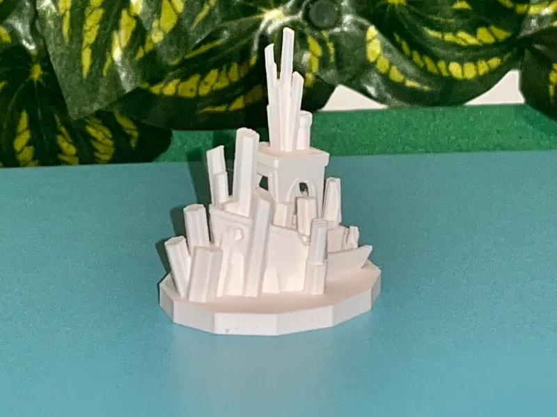 Crystal Wrecked Benchy