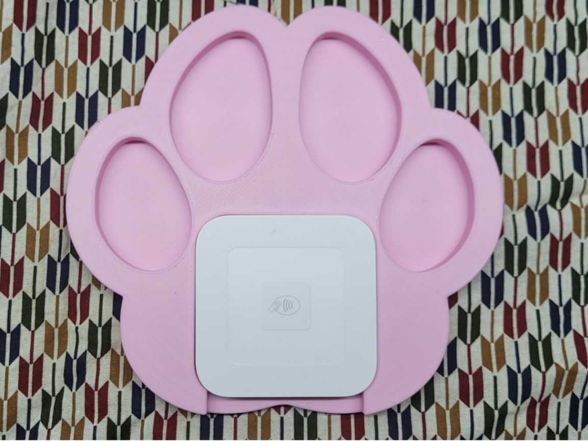 Paw Pad Square Reader Holder