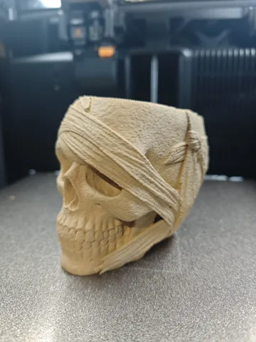 Adorno temático: Mummy Skull Candy Bowl – Halloween Treat Bowl — vista de referencia 4